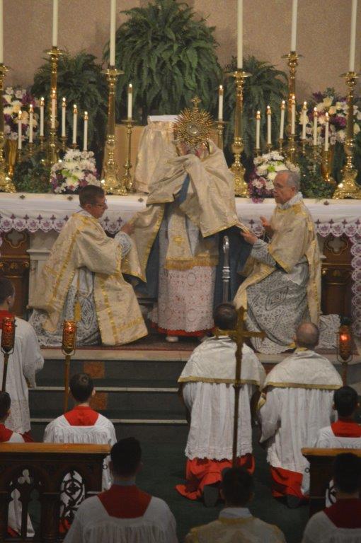 Cardinal Burke Benediction